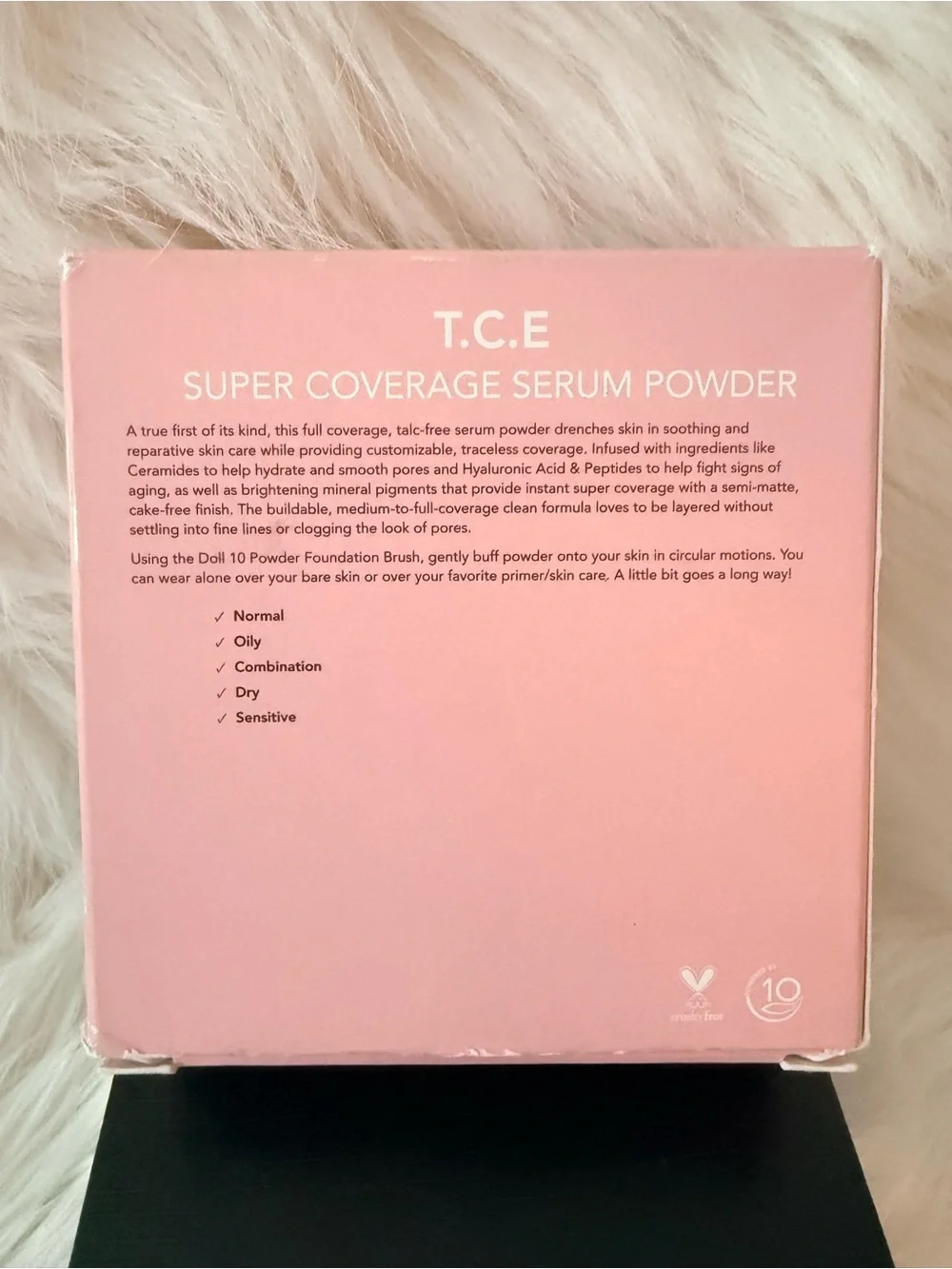 Doll 10 Fair Light super coverage serum powder